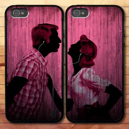 Pink Couple In Love Iphone 6 Plus 6 5s 5c 5 4s 4..