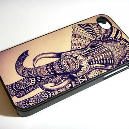 Aztec Elephant Art Iphone 6 Plus 6 5s 5c 5 4s 4..