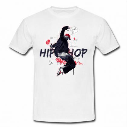 Hip Hop Dance Unisex Men Women Kid Size T Shirt..