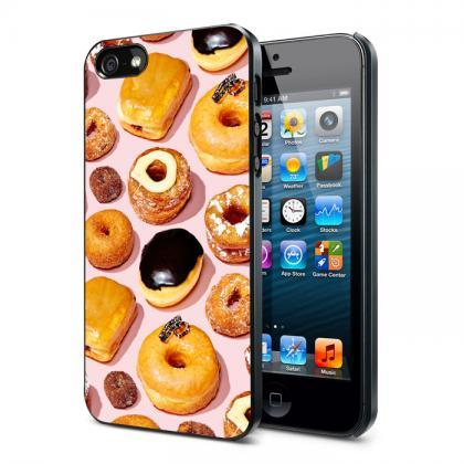 Pink Donuts Pattern Iphone 6 Plus 6 5s 5c 5 4s 4..