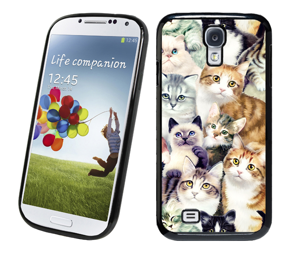 Cute Cat Painting Iphone 6 Plus 6 5s 5c 5 4s 4 Samsung Galaxy S6 S5 Mini S4 S3 Note 4 Case