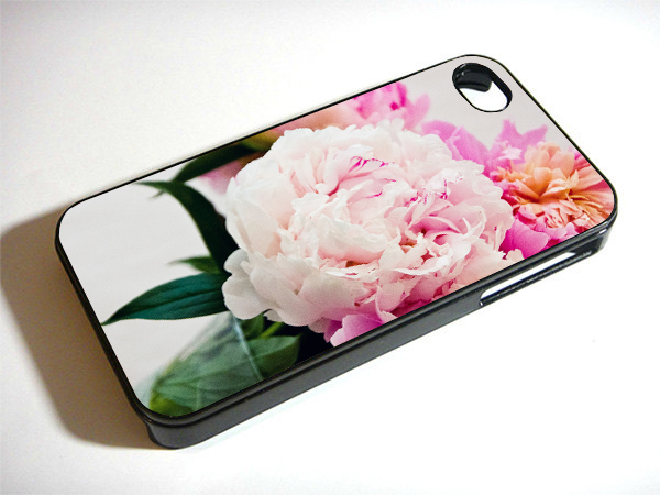 Like Yesterday Pink Peonies Aqua Flower Iphone 6 Plus 6 5s 5c 5 4s 4 Samsung Galaxy S6 S5 Mini S4 S3 Note 4 Case