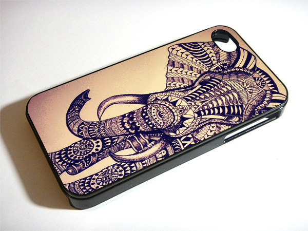 Aztec Elephant Art Iphone 6 Plus 6 5s 5c 5 4s 4 Samsung Galaxy S6 S5 Mini S4 S3 Note 4 Case