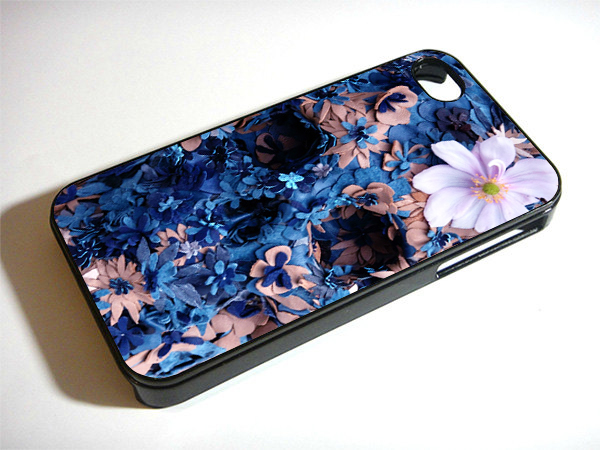 Blue Floral Skull Iphone 6 Plus 6 5s 5c 5 4s 4 Samsung Galaxy S6 S5 Mini S4 S3 Note 4 Case