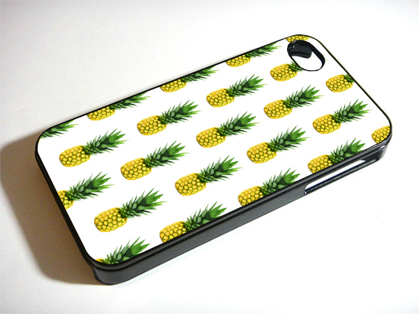 Tropical Pineapple Pattern Iphone 6 Plus 6 5s 5c 5 4s 4 Samsung Galaxy S6 S5 Mini S4 S3 Note 4 Case