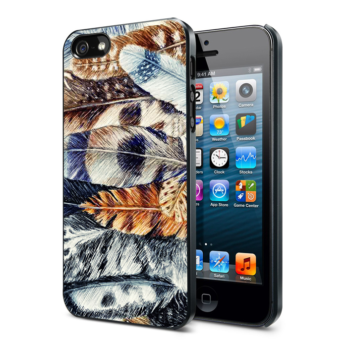Bird Feather Pattern Iphone 6 Plus 6 5s 5c 5 4s 4 Samsung Galaxy S6 S5 Mini S4 S3 Note 4 Case