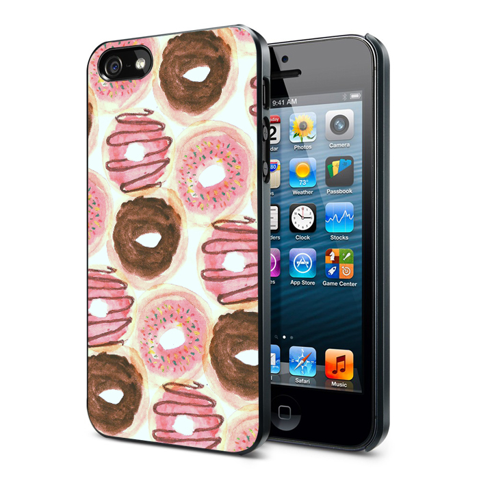 Pink Donuts Sprinkles Iphone 6 Plus 6 5s 5c 5 4s 4 Samsung Galaxy S6 S5 Mini S4 S3 Note 4 Case